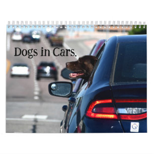 Perros en el calendario de coches