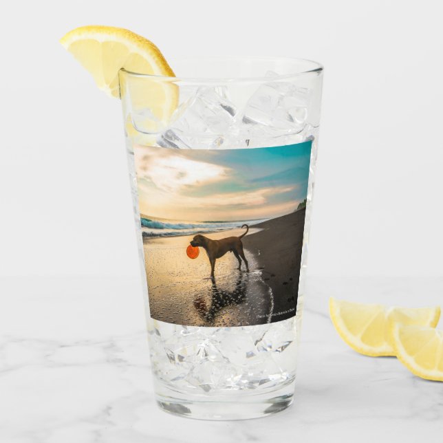 Perros en juego, de dos lados, (Anverso (hielo))