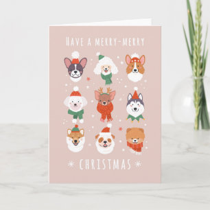 Perros Feliz Navidad