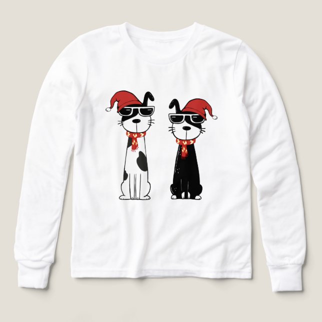 Perros Geniales de Invierno (Diseño frontal)