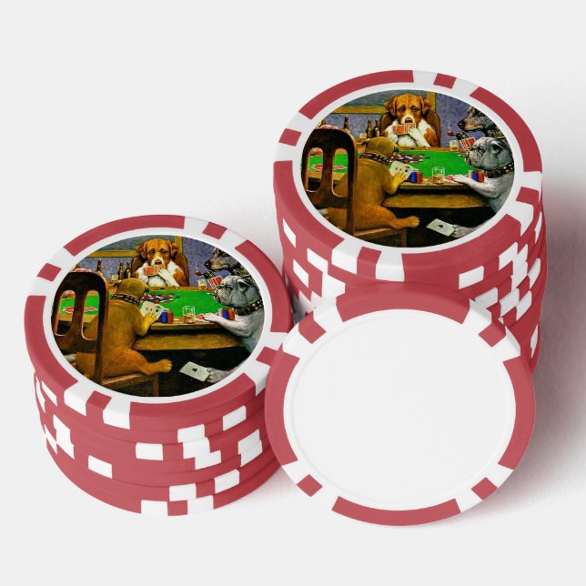 Perros Jugando Póquer (Pila)