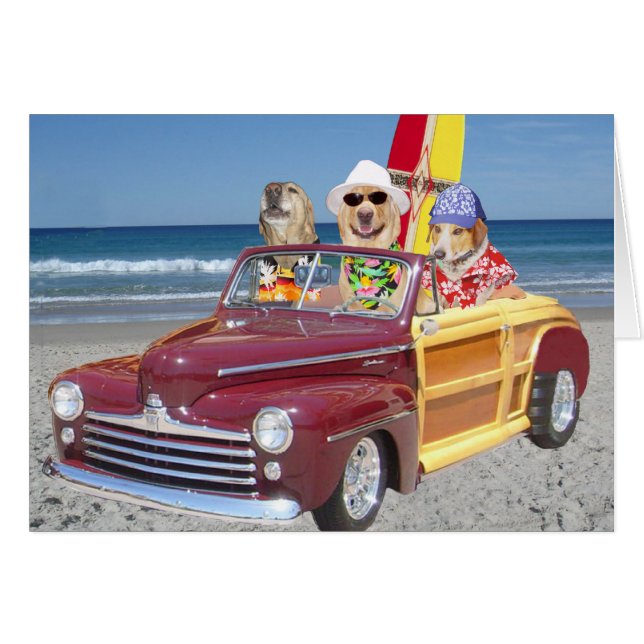 Perros/Laboratorios de Surfistas de Hawái de perso (Anverso (Horizontal))