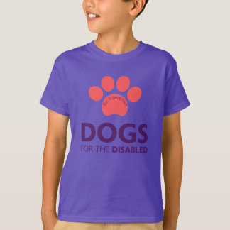 Perros para la camiseta lisiada