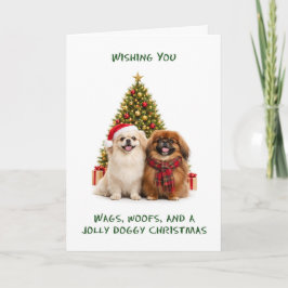 Perros Pekineses Navidad