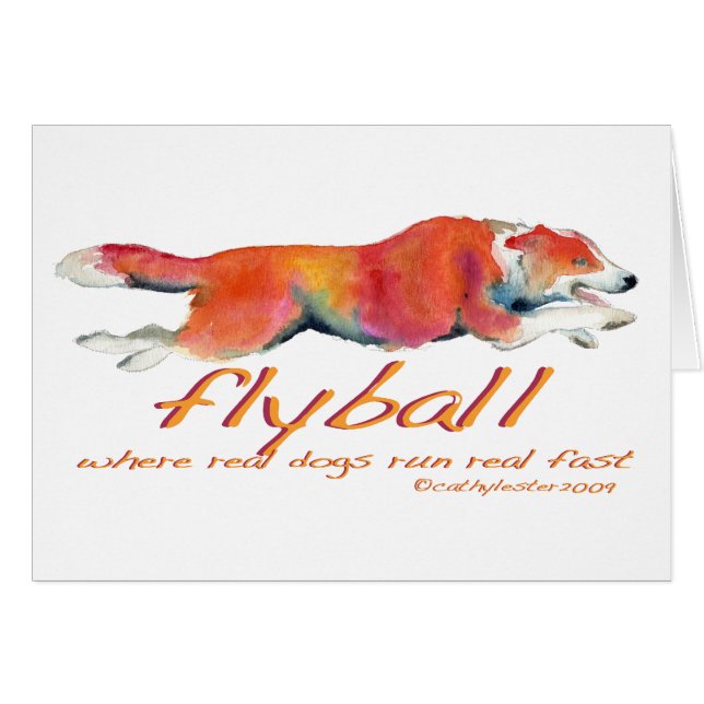 Perros reales de Flyball (Anverso (Horizontal))
