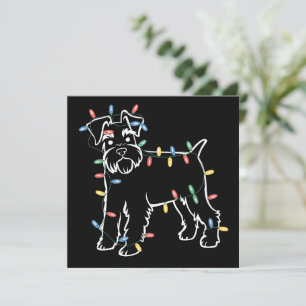Perros Schnauzer Árbol Navidad Xmas Mascota Animal