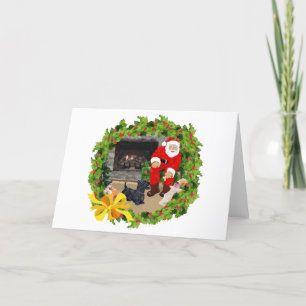 Perros Scottie en Navidad
