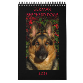 PERROS SHEPHERD ALEMANES - Calendario de una págin