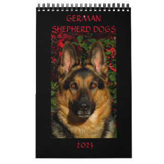 PERROS SHEPHERD ALEMANES - Calendario de una págin