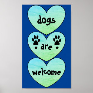 perros son bienvenidos posters