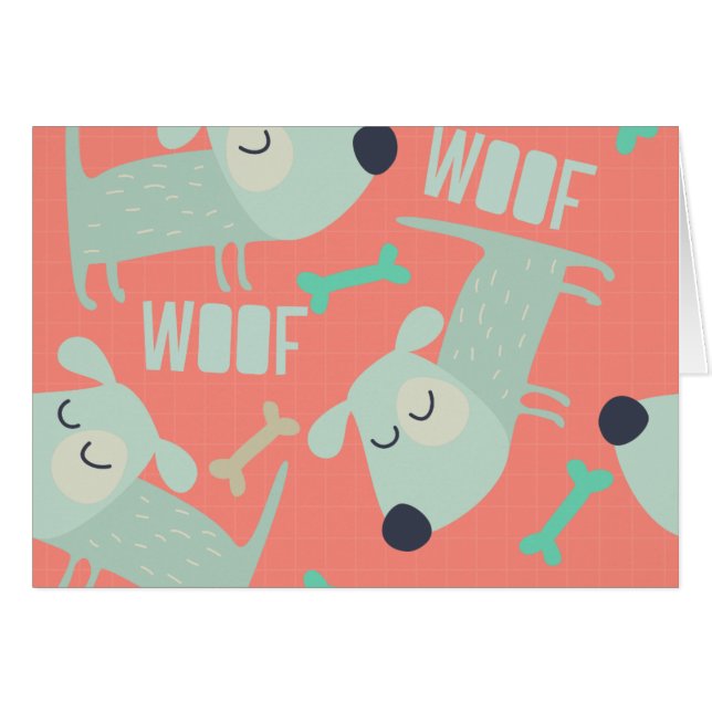 Perros y huesos de madera (Anverso (Horizontal))