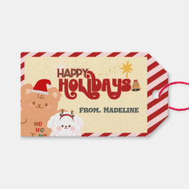 Perros y osos, Navidades de vacaciones, etiqueta d