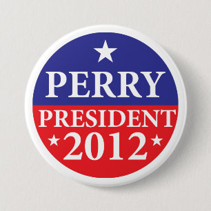 Perry para el presidente 2012 - 3" botón