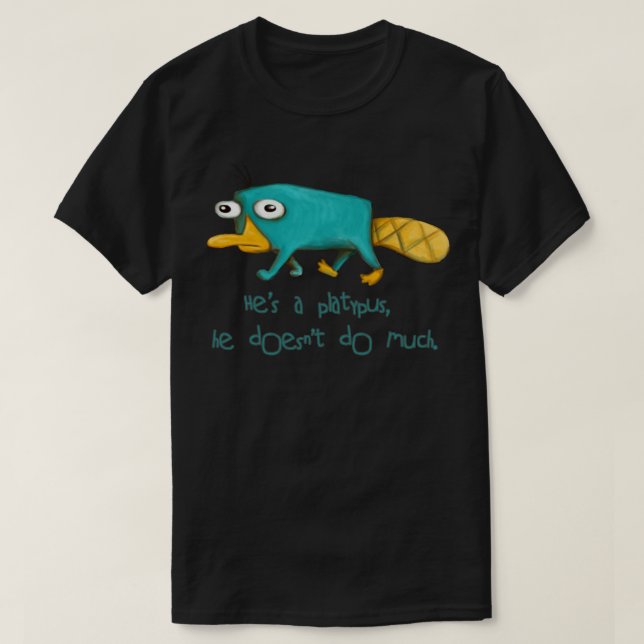 Perry the Platypus v2.0 camiseta esencial (Diseño del anverso)