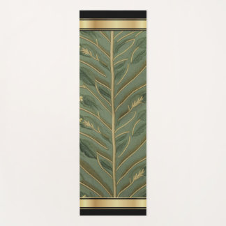 Persa: Verde/Oro - Yoga Mat