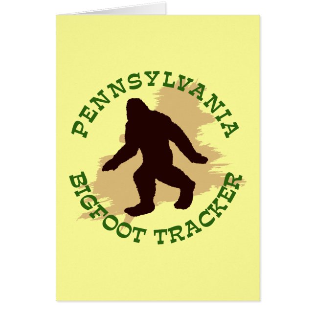 Perseguidor de Pennsylvania Bigfoot (Frente)