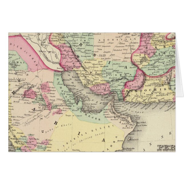 Persia Arabia (Anverso (Horizontal))