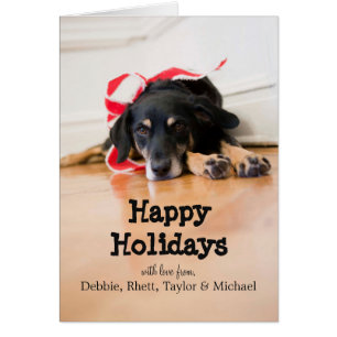 Persiga con las cintas del navidad