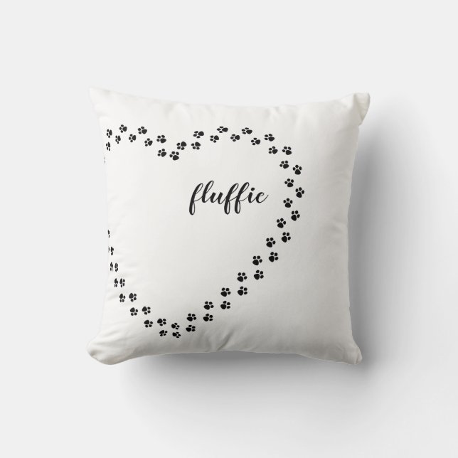 Persiga la almohada conocida del amor, mascota del (Anverso)