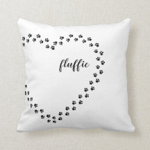 Persiga la almohada conocida del amor, mascota del