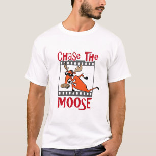Persiga la camiseta de los alces