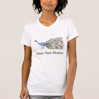 Persiga su camiseta de Peackock de los sueños