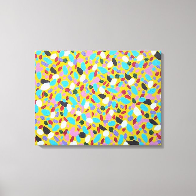 Persiguiendo la impresión de arte abstracto colori (Anverso)