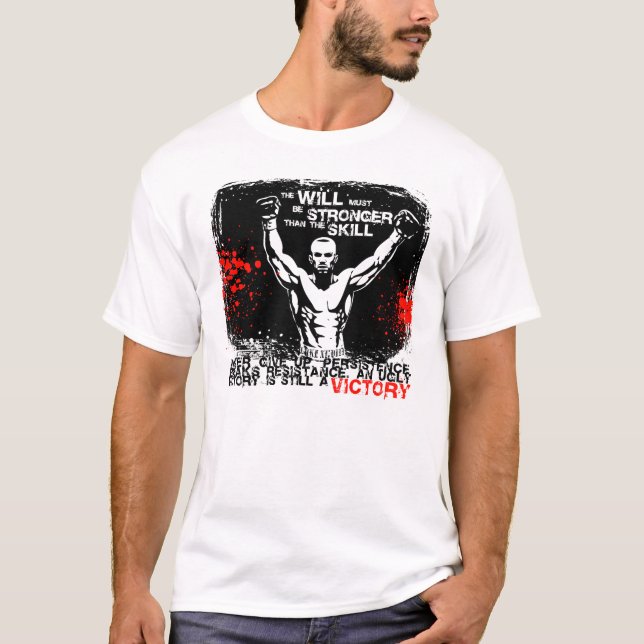 Persistencia para la camiseta de la victoria (Anverso)