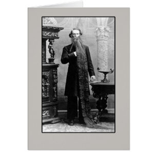 Persona con la barba larga