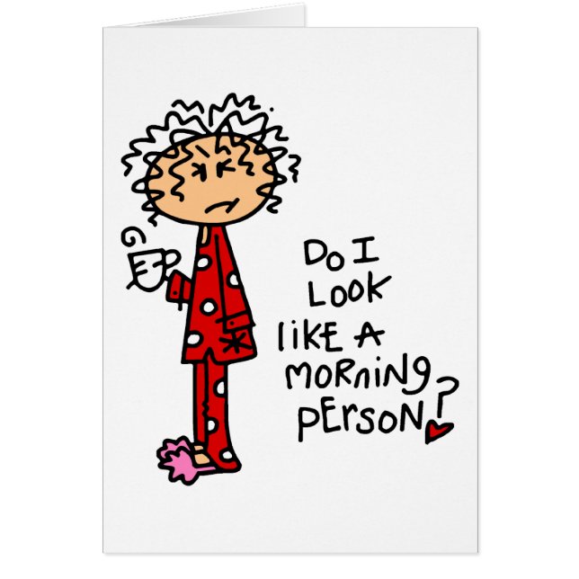 ¿Persona de la mañana? (Frente)