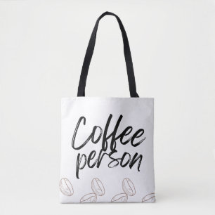 "Persona del café", bolsa de té para amante del ca