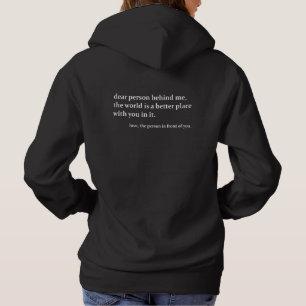 Persona Detrás de Mí, Sudadera con Impresión en la
