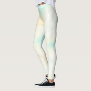 Persona que lleva leggings con un gradiente ligero