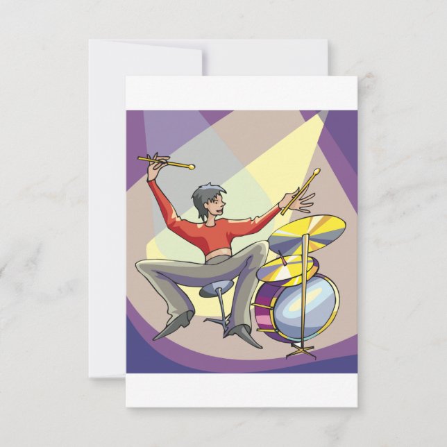 Persona Que Reproduce Las Invitaciones De Los Tamb (Anverso)