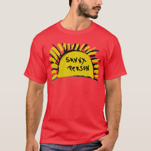 Persona Soleada Camiseta Top Rayos de Sol