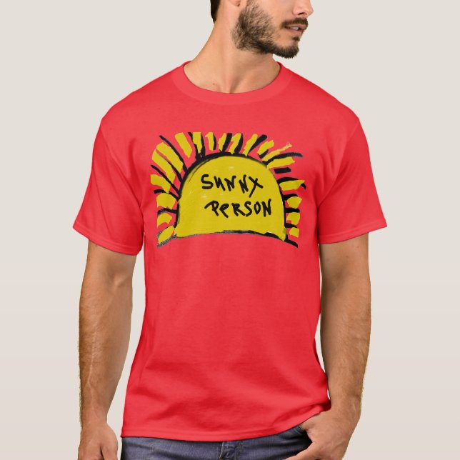 Persona Soleada Camiseta Top Rayos de Sol (Anverso)