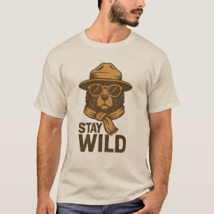 Personaje de caricatura en camiseta estilo grunge 