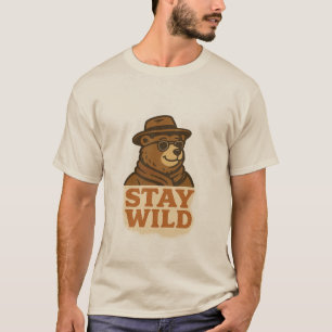 Personaje de caricatura en camiseta estilo grunge
