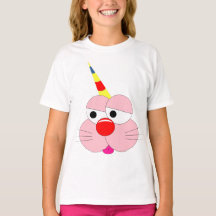 Personaje de Dibujos Animados Lindo - Camiseta Grá