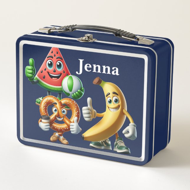 Personajes de comida personalizados (Anverso)
