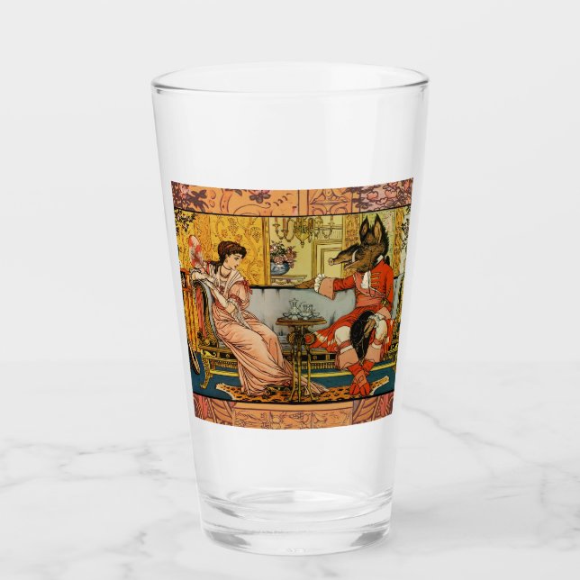 Personajes de cuento de hadas clásicas de la besti (Anverso)