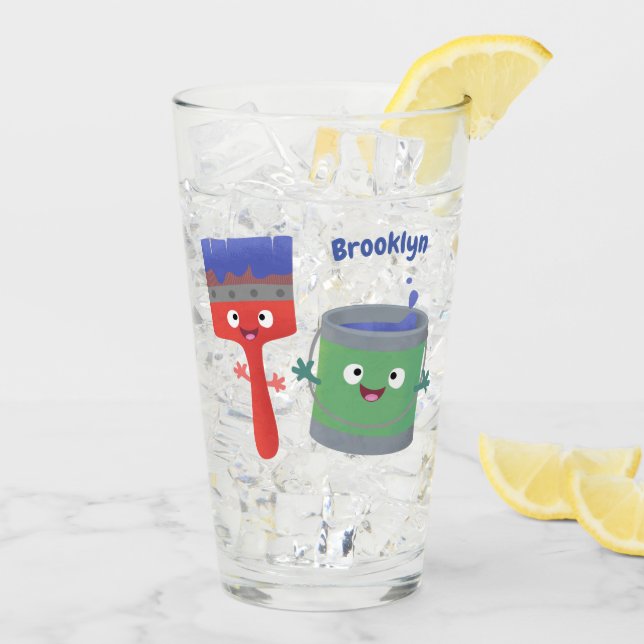 Personajes de pincel y dibujos animados (Reverso (hielo))