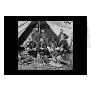 Personal del General Porter con George Custer 1862