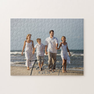 Personal Family Photo Custom Jigsaw Puzzle