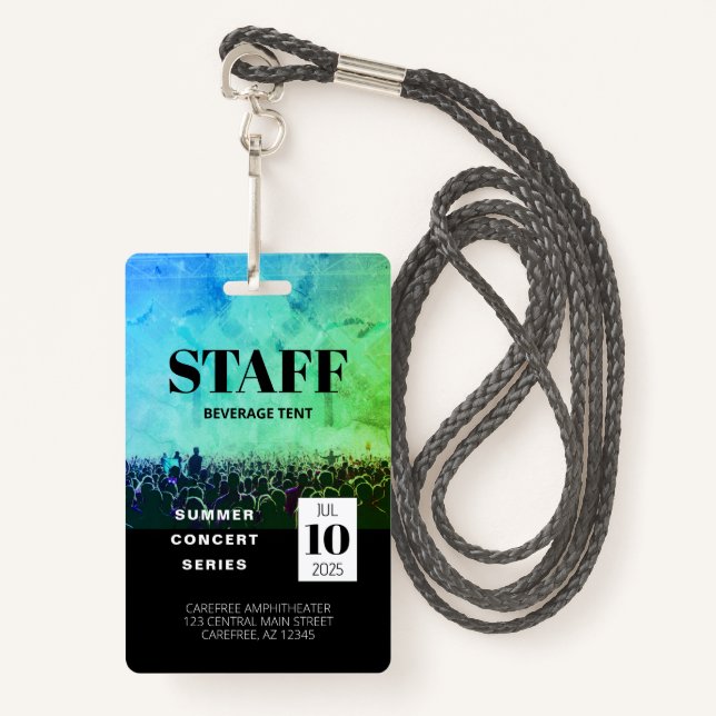 Personal personalizado Todos Acceso A La Tarjeta D (Anverso son cordón)