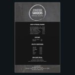 PERSONAL TRAINER SKETCH LOGO Flyer<br><div class="desc">Coordina con la plantilla de tarjeta de presentación de LOGO PERSONAL TRAINER SKETCH antes de las 12.00 horas. En este moderno diseño de volantes adaptado a las necesidades deportivas,  el hotel ofrece un círculo de tiza con su nombre o nombre de negocios. Personalizar con tu información. © 1201AM CREATIVE</div>