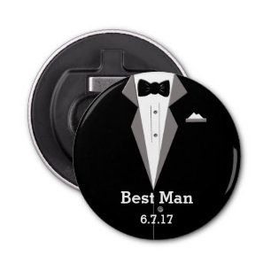 Personalice el abrebotellas del arte del smoking