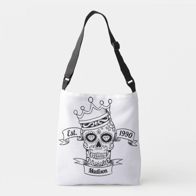 Personalice el día del monedero muerto del bolso (Reverso)