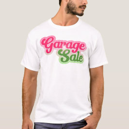 Personalice esta camiseta de venta de garaje