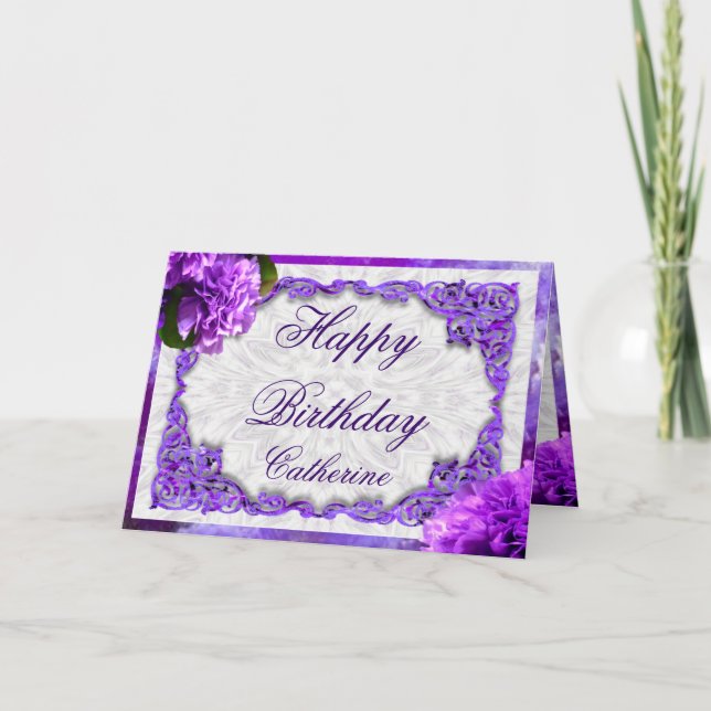 Personalice esta tarjeta de cumpleaños de las naci (Anverso)